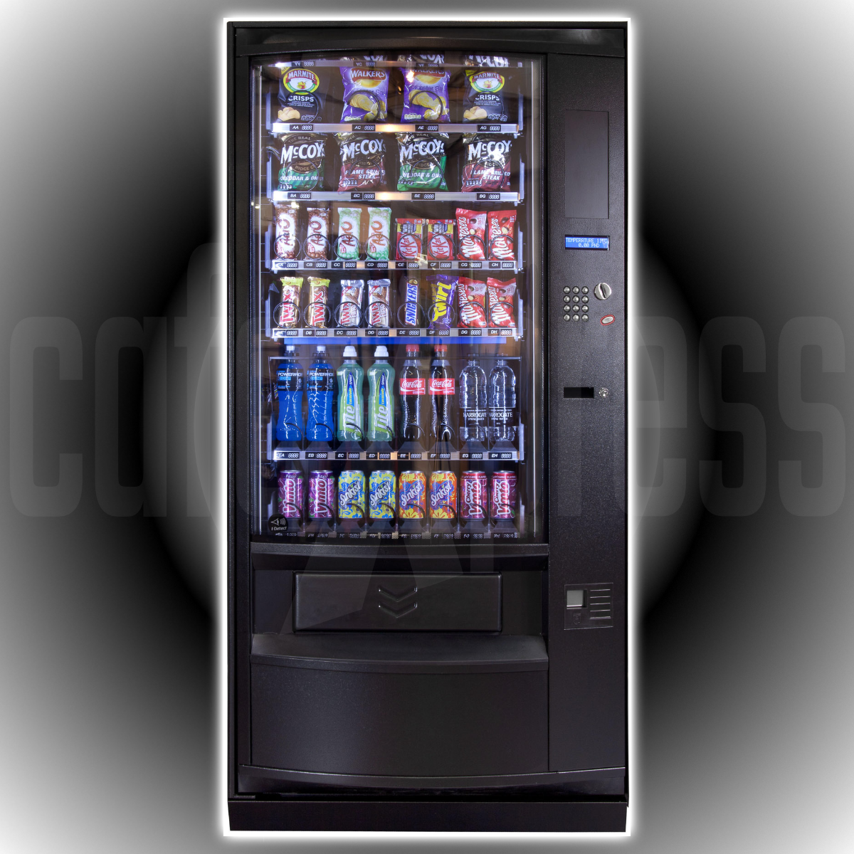 Coffetek PALMA-H Snack, Cold Can & Bottle Vending Machine